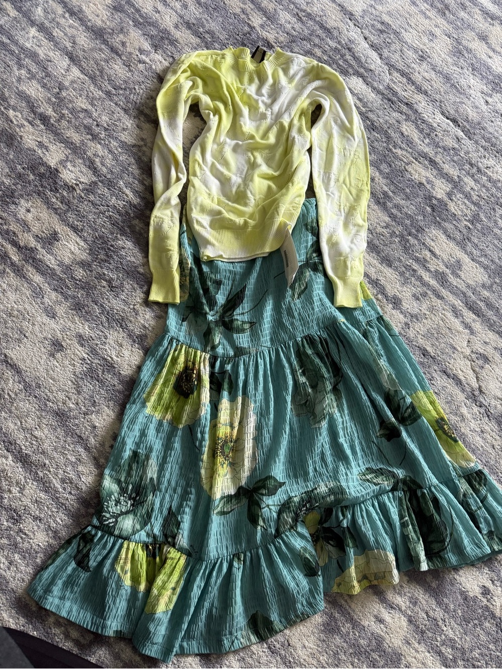 Pinko top and skirt